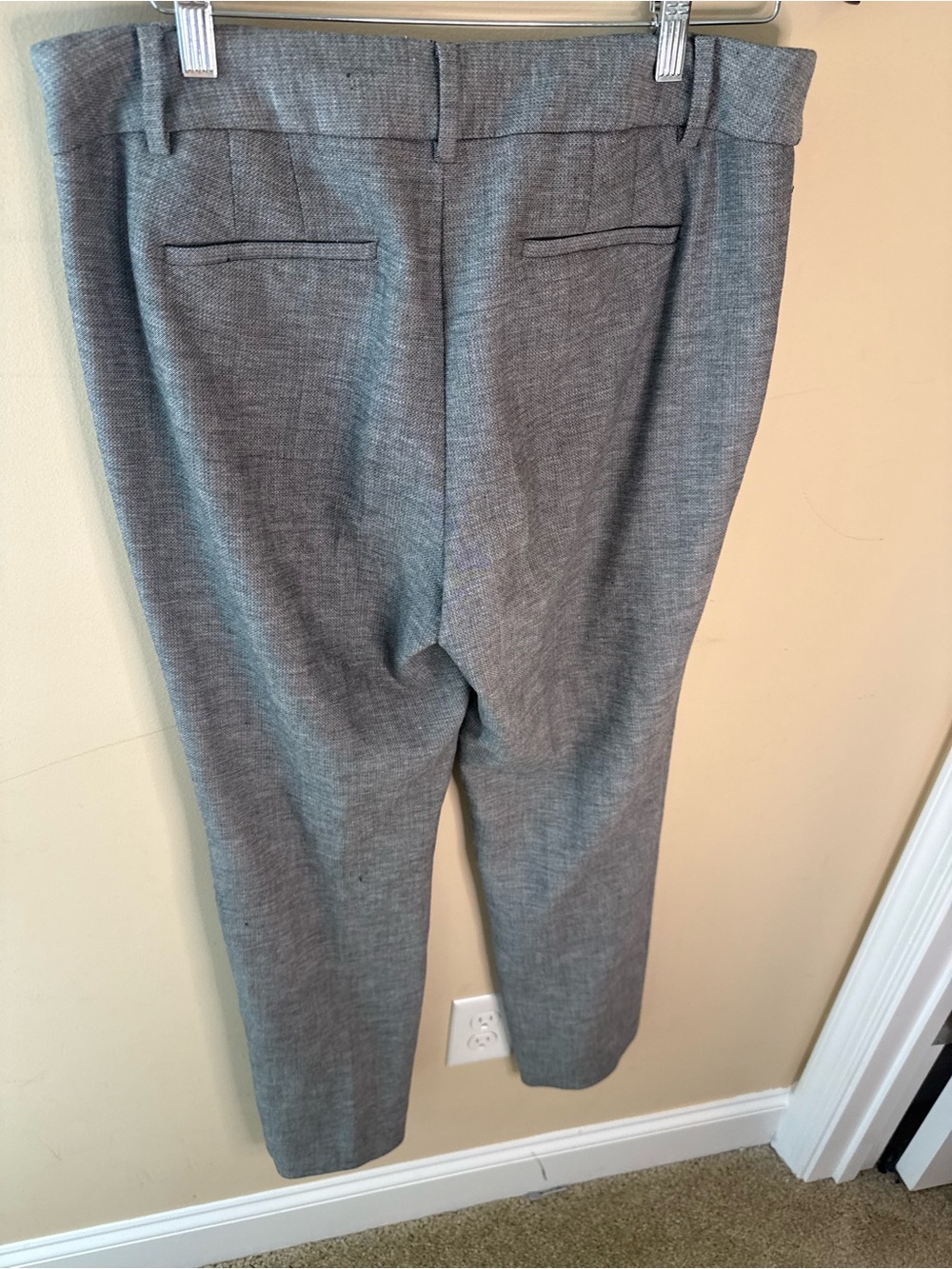 Talbots pants Newport Pant Trousers viscose cotton gray size 10 - Picture 3 of 5